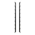 thumbnail image 2 of 9 Bottle Modern Peg Wine Rack (Black), 2 of 6