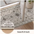 thumbnail image 5 of MeyJey 2'x3' Area Rug for Living Room, Non-Slip Washable Vintage Floor Carpet for Door Entryway Kitchen Hallway, Beige, 5 of 10