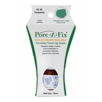 Porc-A-Fix Porcelain Touch-Up Repair Glaze Paint Kit, Classic Turquoise, AS-49 (Matches American Standard)
