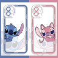 thumbnail image 4 of Funda de silicona suave de Disney Stitch para iPhone 14 Pro Max 13 12 Mini 11 Pro XR XS X 8 7 6 6S Plus SE 2020 cubierta protectora de lente, 4 of 4