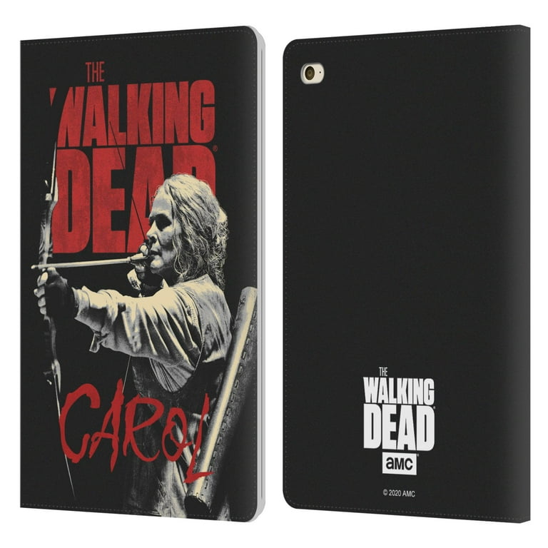 Head Case Designs Officially Licensed AMC The Walking Dead Season 10  Character Portraits Carol Leather Book Wallet Case Cover Compatible with  Apple