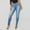Dark Blue, variant on Babysbule Womens Ripped Jeans Womens Hole Button Zipper Pocket Jeans Casual Denim Flares Wide Leg Slim Pants