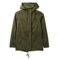 thumbnail image 6 of Hat and Beyond Women's Casual Hooded Satin Lined Anorak Jacket, 6 of 8