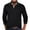 Mens Shirts Black, variant on Golf Shirts for Men Long Sleeve T-Shirts Mens Casual Solid Color Pullover V Neck Collared Breathable Office Work Tees Tops Fall