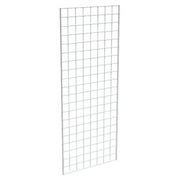 Grid Panel for Retail Display – Perfect White Metal Grid for Any Retail Display, 2’ Width x 5’ Height, 3 Grids Per Carton (White)