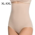 thumbnail image 1 of Bragas de mujer Calzoncillos sin costuras de cintura alta Braguita moldeadora de control de abdomen, Beige, XL-XXL Advancent AP002528-08, 1 of 6