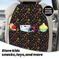 thumbnail image 5 of Naloa Berries 2Pcs Anti-Kick Back Seat Cover Kick Mat, Car Seat Protector with 3 Storage Pockets, 5 of 8