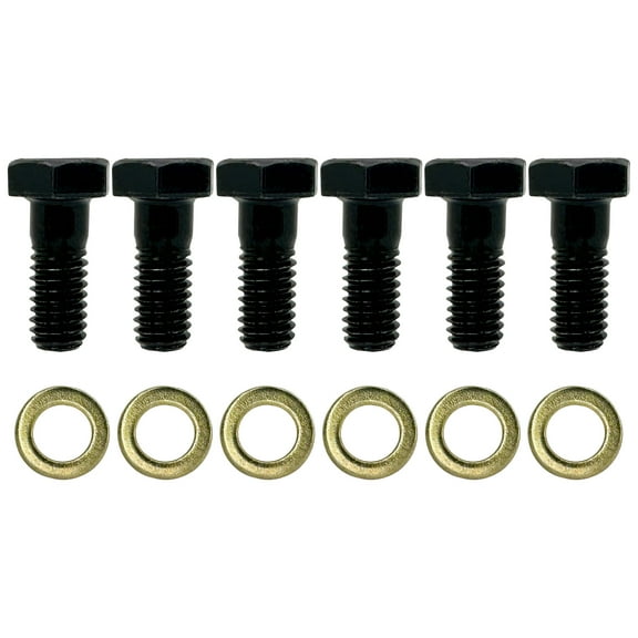 Pressure Plate Bolt Kit Replacement for Ford 289-460 V8 Engine, 1968-85 - 150-2201 (6 Pack)