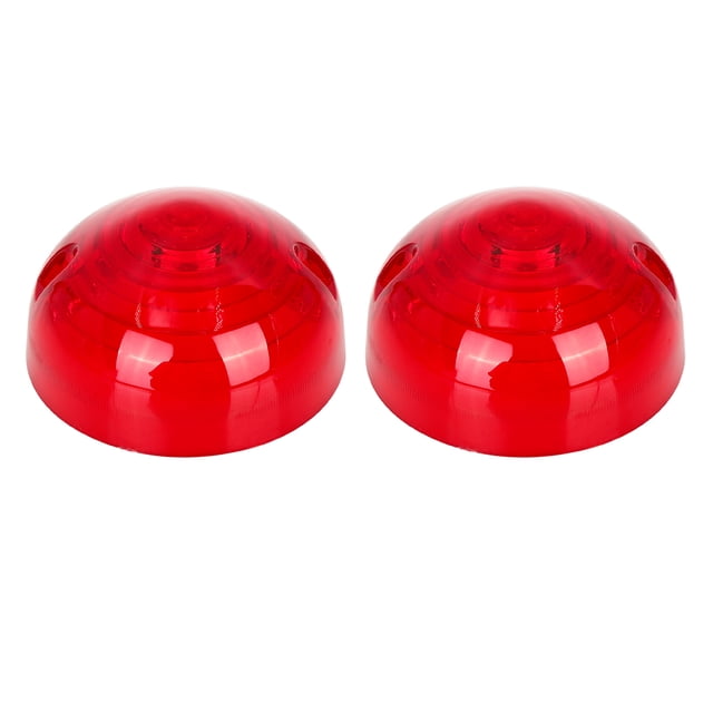 2 uds Cola Freno Luz Lente Lámpara Lentes para Coche – Rojo