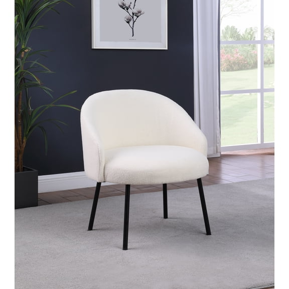 HomePop Modern Sherpa Lounge Chair