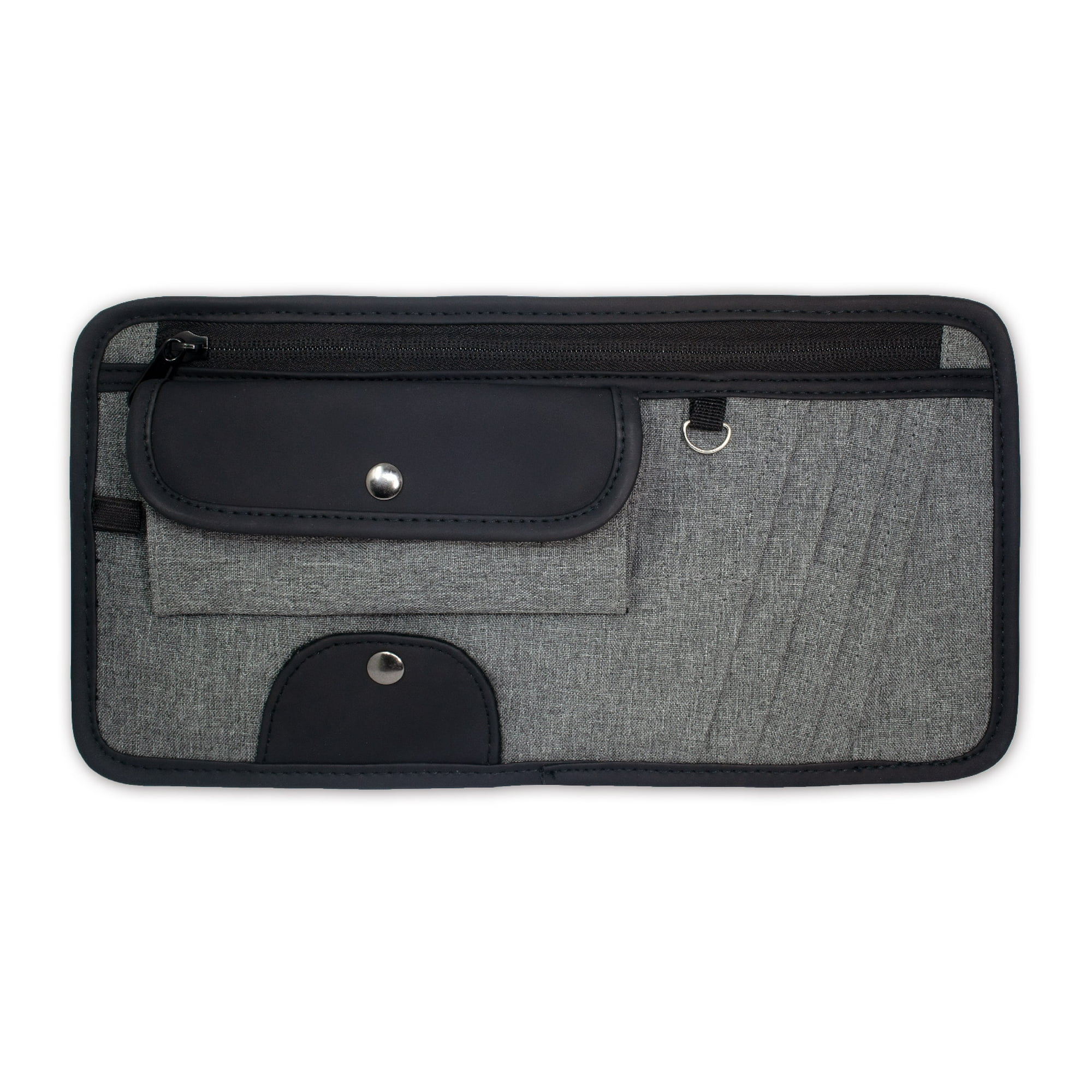 Auto Drive Car Sun Visor Organizer with Multiple Storage Pouch ,Dimension 12.5 x6.29",1 Pack