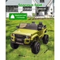 thumbnail image 7 of EastVita 24V Ride on Car for Kids, 2 Seater Ride on Car Truck, Licensed Toyota Electric Car with Parent Remote Control, 4.4MPH, 4x550W Motors, 7 of 7