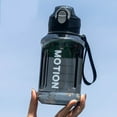 thumbnail image 4 of Botella de agua premium con tapa con pajita, Times to Drink, plástico Tritan sin BPA, 4 of 7