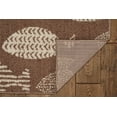 thumbnail image 5 of Linon Home Decor Allegra Bouey Costal Area Rug Beige,Ivory 2'6" x 8' 8' Runner Accent Runner,Rectangle, 5 of 6