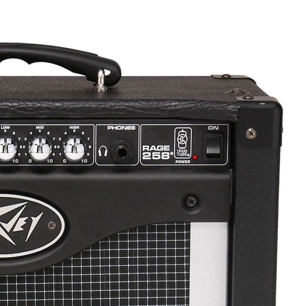 Peavey RAGE-258 25 Watt 3 Band EQ 8 Inch Speaker Guitar Stack Amp Amplifier