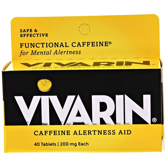 2 Pack - Vivarin Caffeine Alertness Aid, Tablets 40 ea
