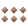 thumbnail image 1 of 6X Square Thick Pine Wood Photo Frame Wall Picture Frame(White, 6 Inch), 1 of 3
