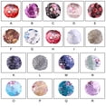 thumbnail image 4 of Qarigey Gorro para dormir para mujer, banda ancha elástica de satén, calentador para el cuero cabelludo, herramientas de belleza para la ducha, gorro Sombreros circón azul M（56-58cm） Qarigey AP009657-17B, 4 of 6