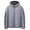 Gray H, variant on Npasoilc Hooded Puffer Jackets for Men Warm Winter Zipper Cardigan Down Jackets with Pockets Long Sleeve Casual Loose Padded Jackets Outwear Lightweight Thin Insulated Coats