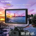 thumbnail image 4 of Feel World DSLR Cameras FW568 V3 6 inch Field Monitor 4K HDMI Input 3D Lut Full HD LCD, 4 of 9