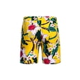 thumbnail image 2 of Txlixc Pantalones cortos de playa para hombres con cintura elástica, impresión hawaiana suelta Txlixc moda, 2 of 4