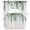 Sage Green, variant on Curtains Swag and Tiers Curtains Set, Green Eucalyptus Valances with Kitchen Tier Curtain 36 Inches Long, Weeping Botanical Leaf Watercolor Swag Light Filtering Curtains for Sink/Laundry Room