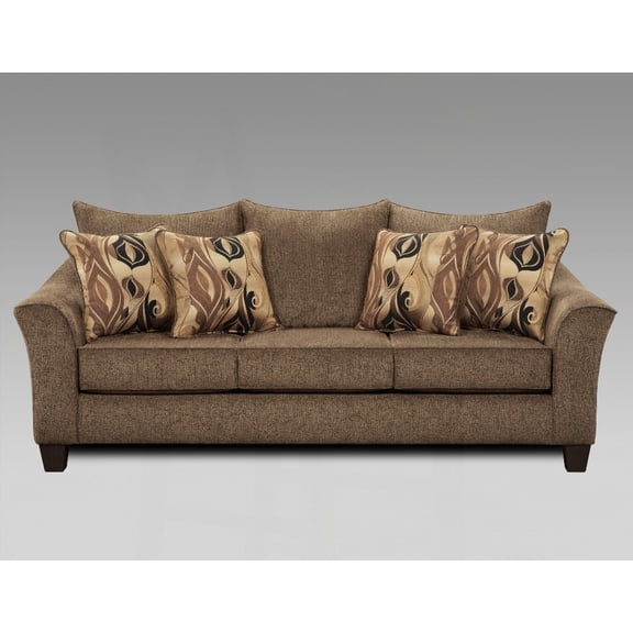 Modern Minimalist Fabric Three-Seater Sofa 220×80×75cm