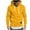 Mens Hoodies Clearance Yellow, variant on EOYWHK Oversized Hoodies for Men Athletic Hoodie Solid Color Pullover Long-sleeved Top Hooded Sweatshirt