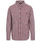 thumbnail image 1 of Trespass - Camisa Sailfoot Cuadro de Algodón para Hombre (Rojo, Blanco), 1 of 6