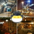 thumbnail image 6 of FungLam 100FT Construction Lights String, 100W 10000LM Industrial LED String Work Lights IP65 Waterproof Super Bright for Construction Sites Temporary Work Jobsites Outdoor String Lights, 6 of 12