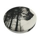 thumbnail image 1 of Disketp Double Exposure Cat Forest Funda Redonda para Taburete, Funda de Cojín para Silla de Bar Suave y Elástica-13 inch, 1 of 7