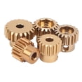 thumbnail image 3 of 5pcs Aluminum Alloy 48P Pinion Gear Motor Gears Kit Fit for S CS R31 SCX10 AX10 1:10 RC Drift Racing Car, 3 of 6