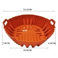 thumbnail image 2 of Foldable Design Silicone Baking Dish for Air Fryers and Grilling Needs, 2 of 8