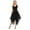 Black, variant on Fesfesfes Women Dress Dress Formal Gowns Evening Dresses V-Neck Sleeveless Party Club Dress Tops on