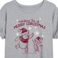 thumbnail image 3 of Disney Winnie The Pooh - Wishing For A Merry Christmas - Juniors Ideal Flowy Muscle T-Shirt, 3 of 5