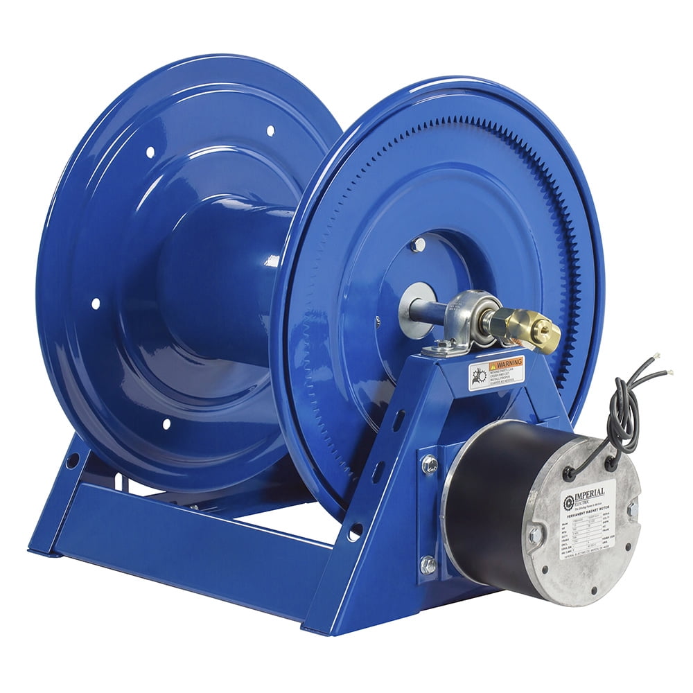 coxreels 1125-4-200 steel hand crank hose reel, 1/2" hose i.d., 200' hose capacity, 3,000 psi, without hose, made in usa