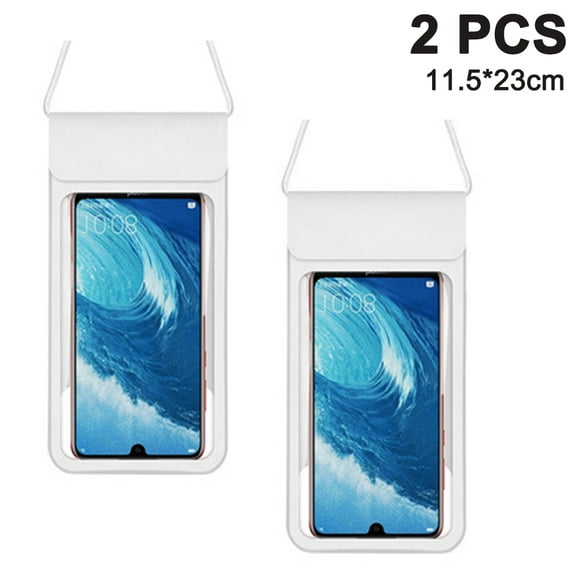 2pack Waterproof Phone Case Universal Waterproof Phone Pouch Dry Bag for iPhone