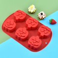 thumbnail image 3 of Halloween Pumpkin Silicone Mould Cake Decoration Fondant Bake Diy Mold, 3 of 5
