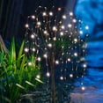 thumbnail image 3 of Fuchsun Christmas Outdoor Tree Solar Willow Tree 4.6 FT Artificial Plant for Garden Waterproof with Blink Modes for Patio Decor, 3 of 7