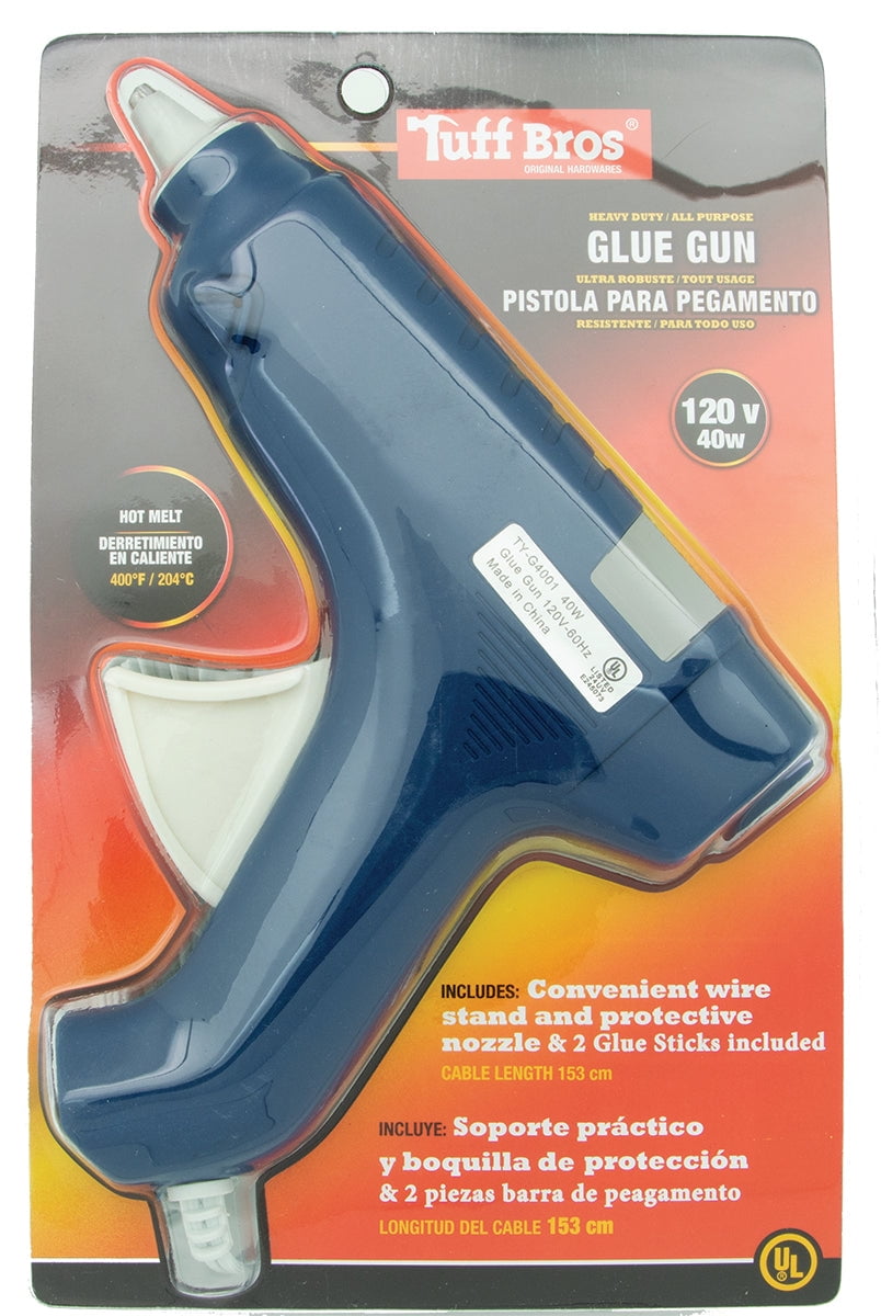 3pce Large Glue Gun 40W w/Glue - CRAFT2U
