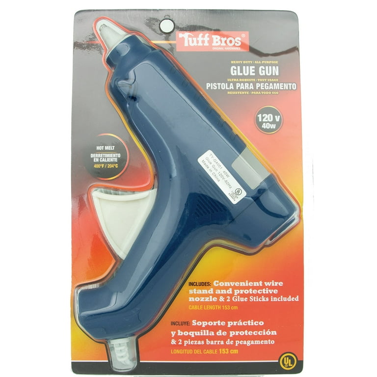 Glue Gun with Trigger Accepts Large Glue Sticks 40 Watt UL Listed