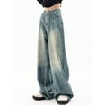 thumbnail image 5 of EMMIOL Women's Baggy Jeans High Waist Barrel Jeans Y2K Vintage Wide Leg Fit Jeans 90s Boyfriend Streetwear Denim Pants, 5 of 6