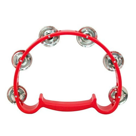 Handy Tambourine, Six rows of jingles By Basic Beat Ship from