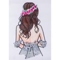thumbnail image 1 of Kits de pintura de diamantes para niña hermosa con corona, decoración de taladro en forma parcial Tmvgtek Oficina Multiescena Multifunción, 1 of 9