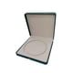 thumbnail image 4 of Caja organizadora de joyas para mujer, de cuero sintético, para guardar collares y colgantes Verde, 4 of 9