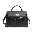 thumbnail image 1 of Bolso cuadrado pequeño portátil con cierre de textura, bolso de hombro clásico combinable para mujer, bolso de moda de PU, 1 of 6