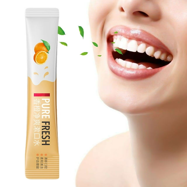 Offres du Jour en Liquidation! Rince-Bouche Rafraîchissant à la Menthe 10 Pcs Entrée Propre Fraîche Soin Doux Compact Portable contre la Mauvaise Haleine et les Odeurs 100Ml Noël Halloween Action de Grâce Offres Flash