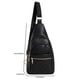 thumbnail image 4 of Bolsos cruzados para mujer, bolsos de mensajero informales, bolso de viaje de cuero PU portátil para senderismo Tmvgtek Para Estrenar, 4 of 4