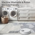 thumbnail image 5 of ODIKA 8'x10' Machine Washable Non-Slip Area Rug, Under Desk Modern Grey Abstract Art for Office Space High Traffic Rug, Gray, 104287, 5 of 7