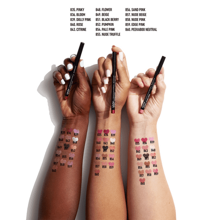 NYX Professional Makeup Slim Lip Pencil, Long-Lasting Creamy Lip Liner, Ever, 0.035 oz.